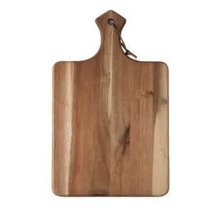 Wholesale Hot Sale New Design Acacia Cutting Boards For Kitchen Customized Chopping Board With Handle