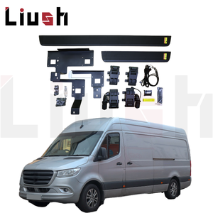 Marchepied électrique noir mat pour Mercedes-Benz <span class=keywords><strong>Sprinter</strong></span> W907 W910 VS30, panneau latéral électrique, marchepied automatique, prix - Product Image 1