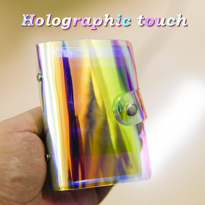 Haute qualité à une <span class=keywords><strong>main</strong></span> Mini Kpop Photocard Album 2x3 porte-<span class=keywords><strong>Photo</strong></span> liant coloré toutes les Mini caméras de Style PVC PU PP impression - Product Image 3