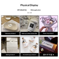 Etiqueta Adhesiva con Patrón de Relieve, Logotipo Personalizado en Lámina Dorada, Código QR, Impresión de Marca, Etiquetas Personalizadas para Empaque