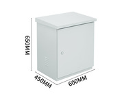 Armoire murale en acier laminé à froid pour équipement de télécommunications extérieur, rack de serveur réseau