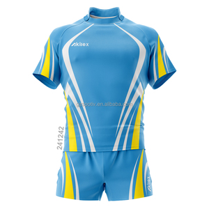 Set di maglia da Rugby personalizzata Akilex maglia da calcio sublimata da <span class=keywords><strong>uomo</strong></span> maglia da Rugby Union League abbigliamento sportivo uniforme - Product Image 2