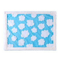 Couverture et tapis pour animaux de compagnie en peluche douce et épaisse, couverture pour chien et chat, en stock, toutes saisons