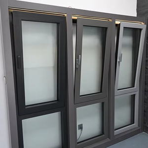 Fenêtres coulissantes en aluminium pour hôtels, résistantes aux ouragans, insonorisées, avec verre isolant trempé, fenêtre à battants - Product Image 1