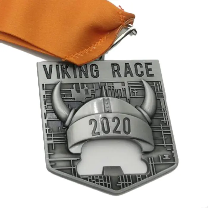 custom high quality metal 3D embossed opener race medals personalized