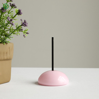 Support de petit bâton d'encens portable en verre pour décoration intérieure au design de style nordique personnalisé Produit spirituel pour bâton