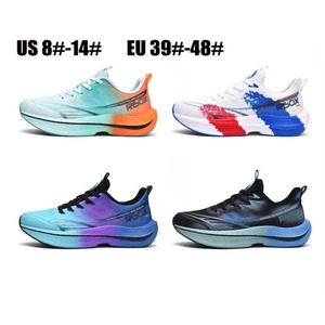 Zapatillas deportivas de verano para hombre, tallas grandes, con cierre frontal de malla transpirable y suave, a juego con colores, ideales para entrenamiento. - Product Image 5