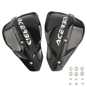 Protège-mains de moto Acerbis orange, plaques de protection tout-terrain agrandies HB118 - Product Image 3