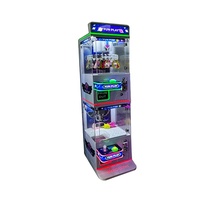 Jeux à jetons en gros d'usine Clip Crane Achine Arcade Toys Claw Machine