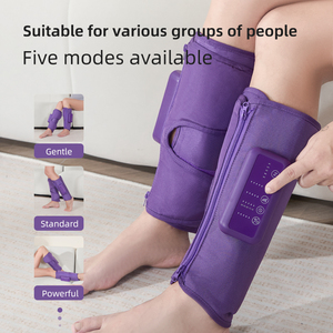 Masajeador de Piernas Portátil con Compresión de Aire, Terapia de Calor y Masaje de Amasamiento para Relajación Muscular de Pantorrillas - Product Image 4