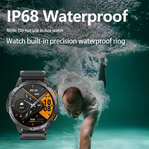 Montre de sport d'extérieur EDS K67A avec boussole, altimètre, baromètre, lampe de poche, GPS, appels Bluetooth, écran AMOLED, batterie 530 mAh, mémoire 4 Go - Product Image 5