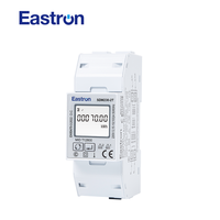 Medidores Solares Fotovoltaicos Eastron SDM230-2T 100A, Medidor de Energía Bidireccional con Tarifa Dual Directa, RS485 Modbus, Medidor de Riel DIN