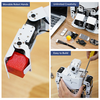 Hiwonder TonyPi Pro, Robot Humanoide con Visión Artificial, Interacción por Voz, Raspberry Pi 5, con IA, Modelo Grande Chatgpt, Kit Robótico Educativo