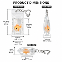 Lot de porte-clés souple en PU Animaux marins Kawaii, breloques portables pour sac à dos, jouets anti-stress