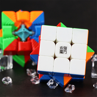 Yongjun marque nouvelle collection de jouets legend new magic puzzle cubes 3x3x3 cube magnétique de vitesse yj yulong v2m