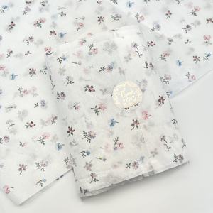 Sabun giysi doku kağıt seidenpackaging ambalaj için özel baskılı çiçek ince ambalaj kağıdı - Product Image 3