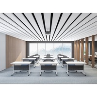 Table de formation pliante en métal avec roulettes, design moderne, bureau de conférence mobile pour la maison, le bureau et l'hôtel