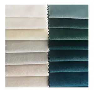 Benutzer definierte glänzende Samt Stück gefärbt Italien Samt wasserdichten Stoff für Sofa Stuhl