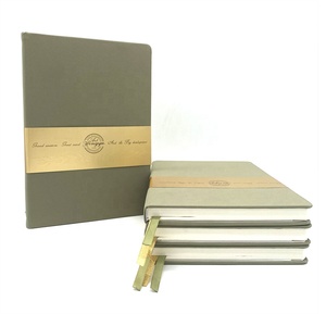Bloc de notas impreso con logotipo personalizado, diario verde oliva, cuaderno de cinta de Agenda de tapa dura con puntos de cuero Pu sin fecha - Product Image 1