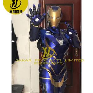 Costume d'halloween personnalisé pour femmes Costume d'homme Costumes Cosplay adulte mascotte <span class=keywords><strong>Robot</strong></span> Ironmans Costume Costumes à vendre - Product Image 4