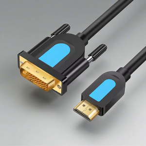 High Quality Oxygen-free Copper 1080p/60hz <strong>hdmi</strong> to Dvi Mutual Conversion 24+<strong>1</strong> Bidirectional <strong>HDMI</strong> to Dvi Cable 2m for Laptops - Product Image 5
