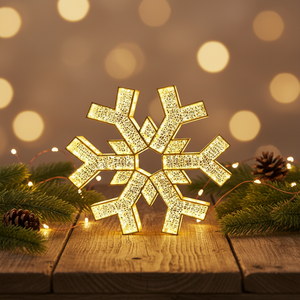 Décorations <span class=keywords><strong>de</strong></span> <span class=keywords><strong>Noël</strong></span> multifonctions au design créatif, grande flocon <span class=keywords><strong>de</strong></span> neige lumineuse <span class=keywords><strong>pour</strong></span> aménagement paysager - Product Image 3