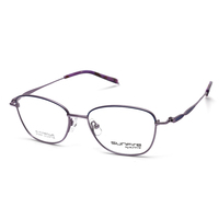 Espectáculo 2019 nuevo diseño de estilo de moda de titanio gafas óptica