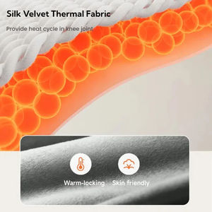 Kompaktes beheiztes Knie <span class=keywords><strong>massage</strong></span> gerät für Haushalts büro und Reisen Hilft beim Schlafen und lindert Knies ch merzen - Product Image 6