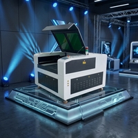 Máquina de grabado láser CO2 1390 de alta precisión 300W para acrílico madera plástico papel piedra vidrio MDF con  Ruida