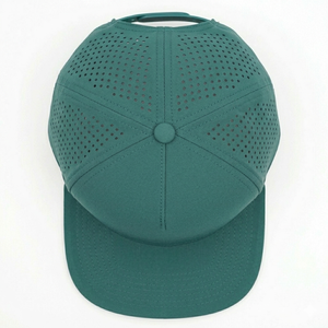 Gorra de Golf Deportiva Impermeable de 5 Paneles con Diseño de Puntos y Lazos Bordados en 3D, Logotipo Tejido, Personalizada al por Mayor - Product Image 4