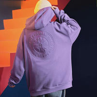 Vente en gros OEM Sweats à capuche surdimensionnés pour hommes et sweatshirts de grande taille unis de haute qualité avec impression personnalisée sweat à capuche d'hiver avec logo en relief 3D