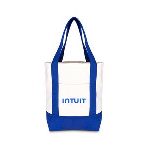 Sac fourre-tout réutilisable en toile tendance avec logo personnalisé, poches couleur bonbon, design vierge pour cadeaux de mariage, voyages, cadeaux de fête nuptiale - Product Image 3