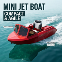 Jet ski personnel agile de luxe compact, moteur 2 temps, monoplace, en aluminium, bateau rapide, mini jet ski, le mieux noté