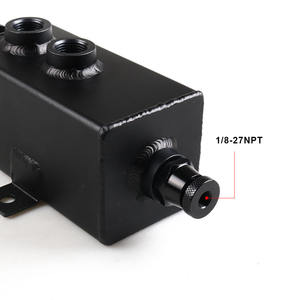 Réservoir d'huile auxiliaire carré de 1L, filtre à air, best-seller transfrontalier, modification automobile, évent d'huile - Product Image 2