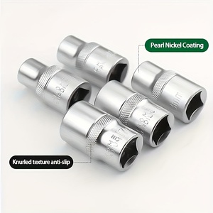94 buah Set soket kunci pas Ratchet logam tahan lama, <span class=keywords><strong>Kit</strong></span> alat perbaikan otomatis multifungsi dengan OEM sarung keras penggunaan kendaraan - Product Image 4