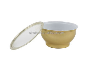 Facile à transporter, bol vide en aluminium de 180ml, 250ml, 300ml, boîtes de conserve avec couvercle en aluminium, vente en gros pour la mise en conserve instantanée des aliments et des soupes à emporter - Product Image 4