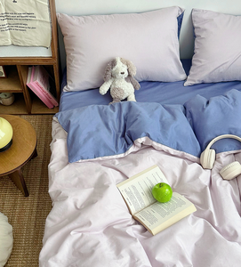 Vente en gros <span class=keywords><strong>de</strong></span> linge <span class=keywords><strong>de</strong></span> <span class=keywords><strong>lit</strong></span> tissé en coton pur dessin animé 3 pièces 300TC confort <span class=keywords><strong>housse</strong></span> <span class=keywords><strong>de</strong></span> <span class=keywords><strong>couette</strong></span> taie d'oreiller drap plat drap-<span class=keywords><strong>housse</strong></span> - Product Image 3