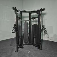 Machine croisée de câble de poulie réglable d'équipement de gymnastique de nouveau style avancé