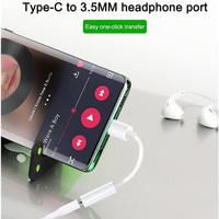 Adaptateur USB C à 3.5mm, prise Aux, chargeur de casque Audio, convertisseur pour écouteurs