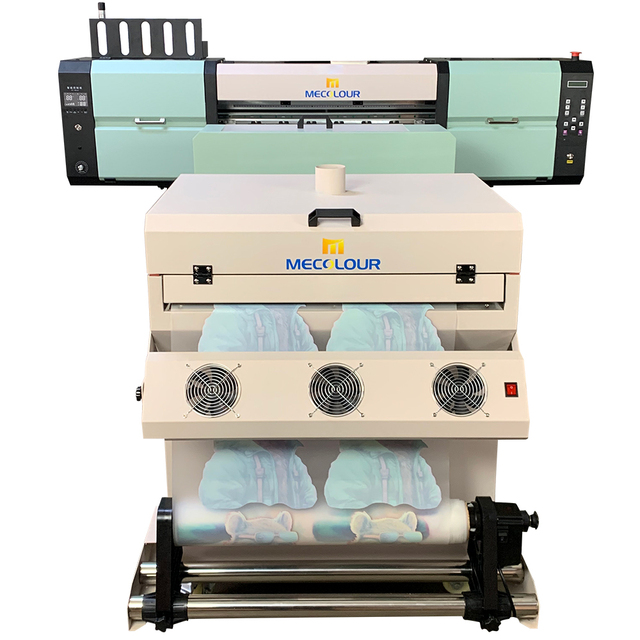 24 Inch DTF Printer Dual I3200 Roll to Roll Pet Film DTF Printing Machine with 60cm DTF Powder Shaker