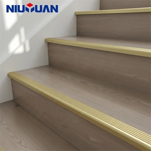 NIUYUAN fabrika tedarikçisi Modern tarzı dekorasyon anodize altın alüminyum merdiven <span class=keywords><strong>Nosing</strong></span> - Product Image 3
