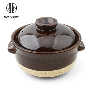 Bộ Dụng Cụ Nấu Ăn Súp Đất Sét Tùy Chỉnh Bộ Nồi Hâm Nóng Thực Phẩm Nấu Ăn Nồi Nấu Ăn Bằng Gốm Tráng Men Nhà Hàng Sành Sứ Đẹp - Product Image 1