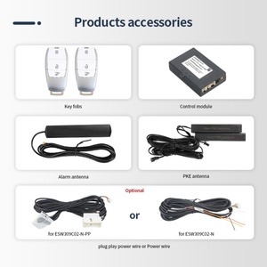Factory Wholesale Price EASYGUARD <b>Smart</b> Key PKE Kit Fit for Benz with Factory OEM Push Start Button Keyless Entry - Product Image 2
