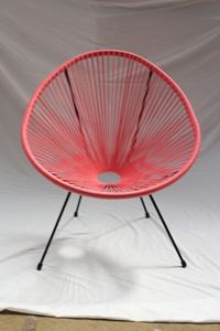 Vente en gros d'usine de meubles de jardin d'extérieur bon marché Offre Spéciale populaire chaise en osier rotin Pe chaise <span class=keywords><strong>Acapulco</strong></span> - Product Image 5