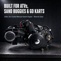 Vente en gros - Ensemble moteur de moto ATV Go Kart 125cc avec embrayage manuel, 1 vitesse avant et 1 vitesse arrière, cylindre en aluminium