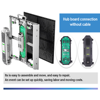 Layar Led panel dalam ruangan dinding Video 500X500mm 500X1000mm P2.6 P3.9 P4.8 layar Led sewa luar ruangan