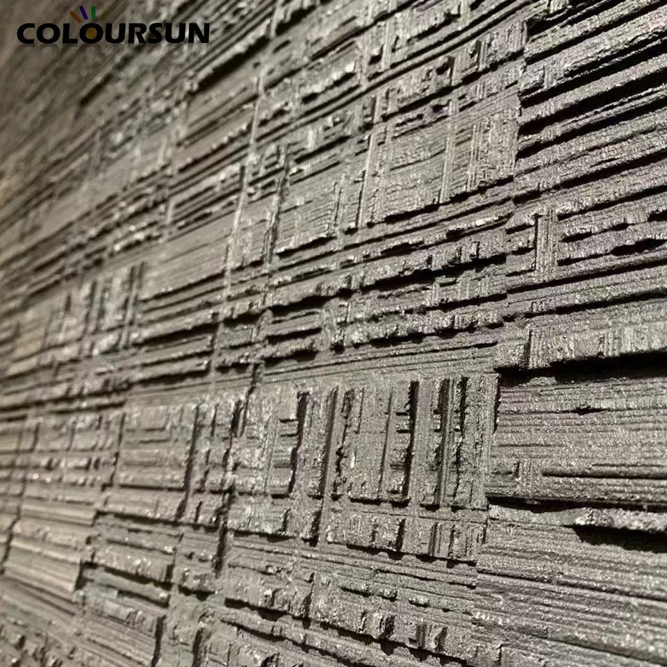 wood texture flexible stone wall