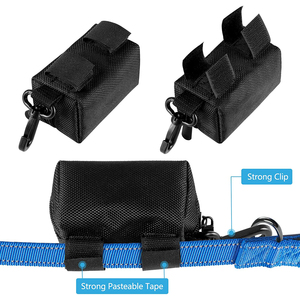 NIBAO-soporte para bolsas de caca de perro, accesorio para correa, dispensador de bolsas de basura para correa, se adapta a cualquier Correa - Product Image 4