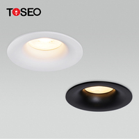 Fabricant de luminaires encastrés LED anti-éblouissement IP65 pour salle de bain, spots LED modernes 90, durée de vie 50 000 heures