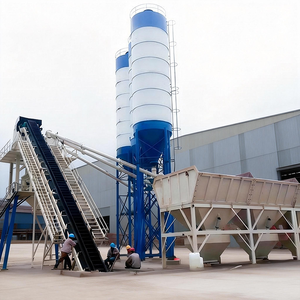 Planta Mezcladora de Concreto Corey Powerful HZS90 de 90m/h de Gran Capacidad, Diésel/Eléctrica, con Bomba y Motor PLC - Product Image 1